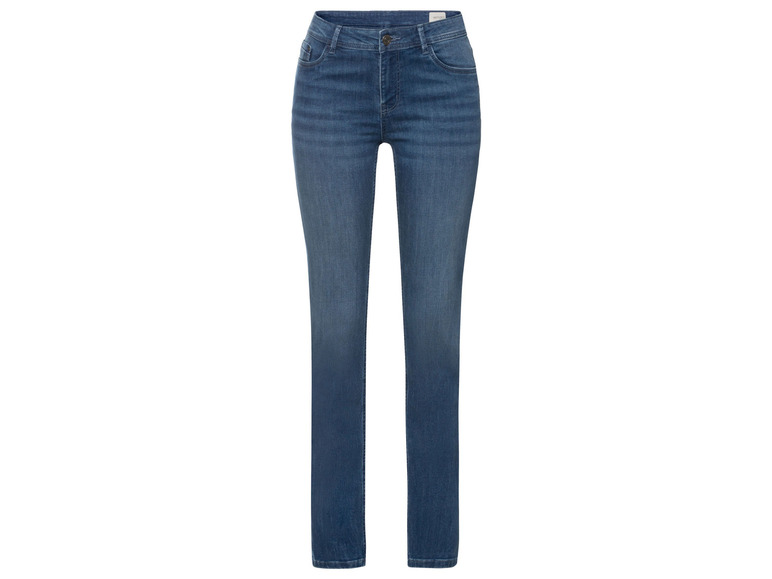 Gehe zu Vollbildansicht: esmara Damen Jeans, Slim Fit, mit hohem Baumwollanteil - Bild 2