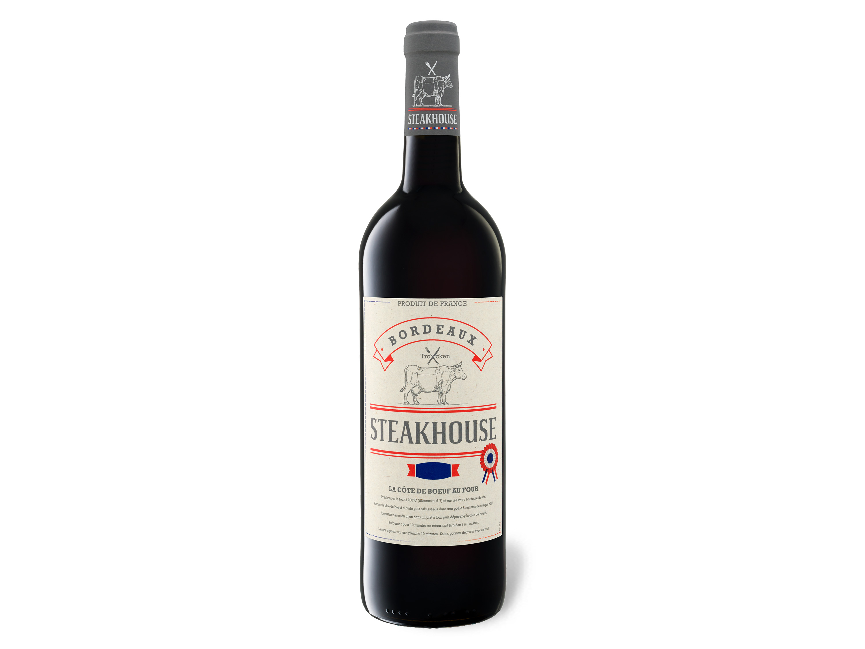 Steakhouse Bordeaux AOP trocken, Rotwein 2020 Wein & Spirituosen Lidl DE
