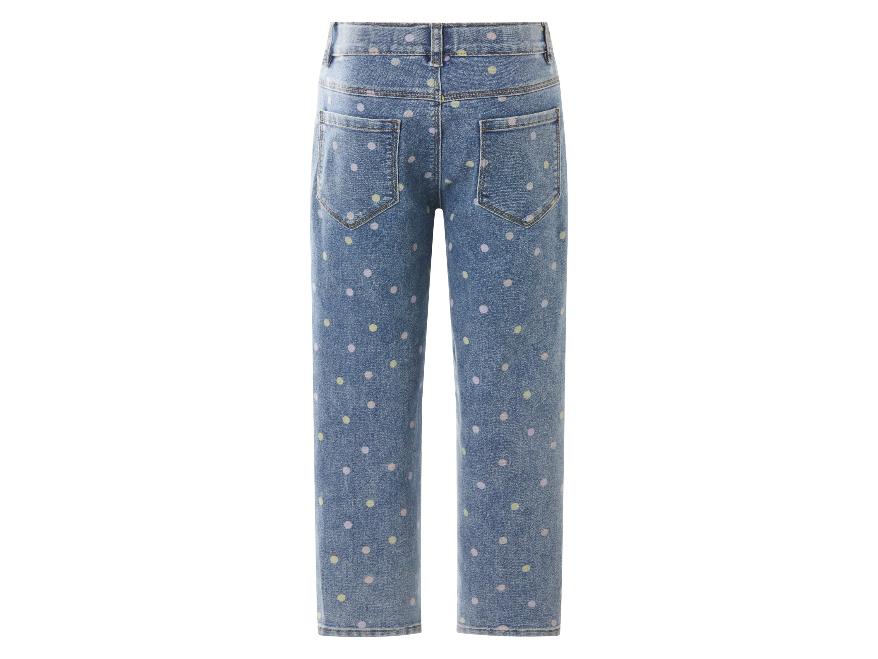NAME IT Kleinkinder Jeans (gepunktet/blau, 122/128) – Bild 2 von 2