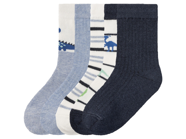 Gehe zu Vollbildansicht: lupilu® Kleinkinder Jungen Socken, 5 Paar, hoher Bio-Baumwollanteil - Bild 2