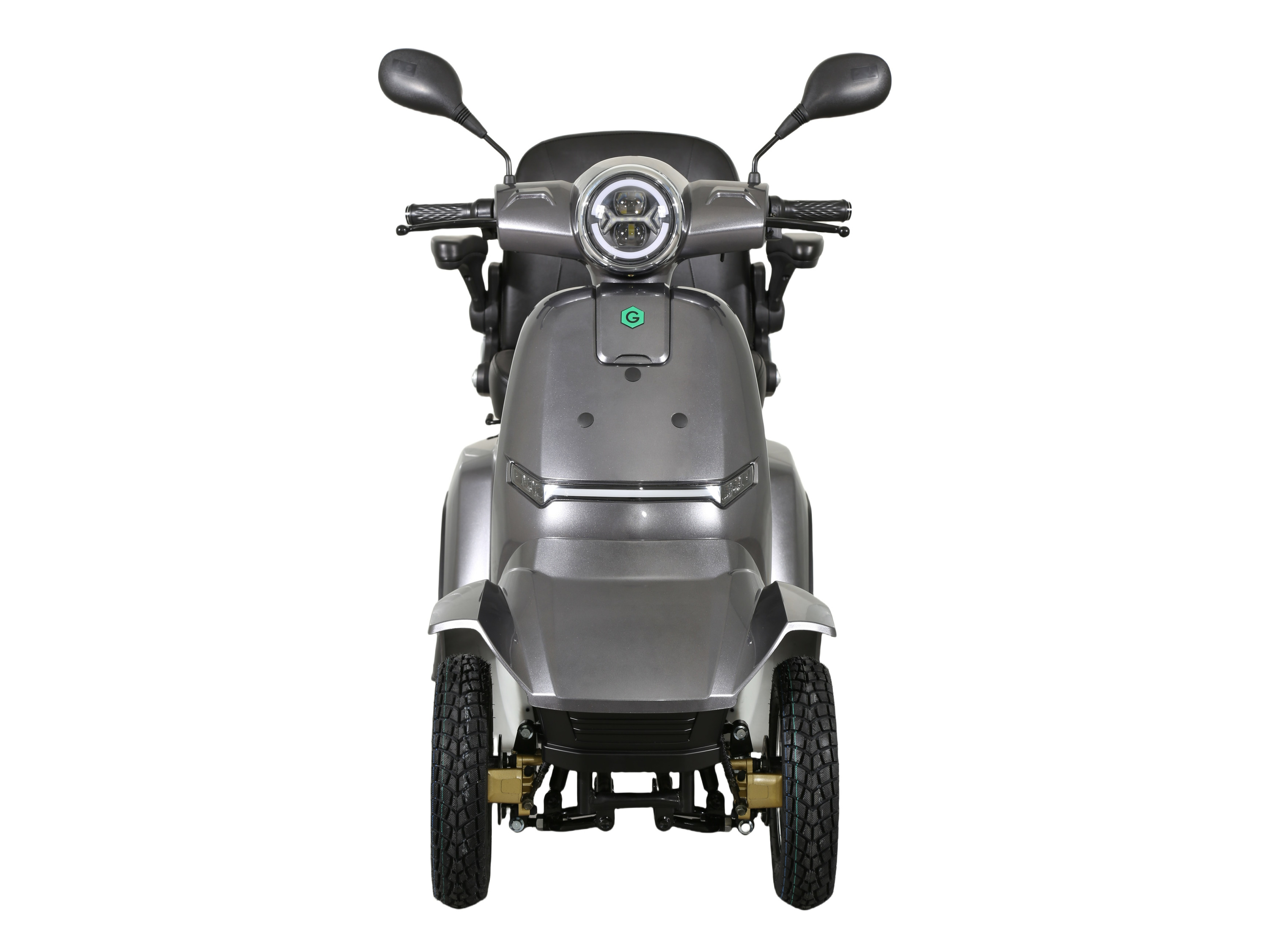 GREENSTREET Elektromobil E-Mover Deluxe 1000W 20 km/h inkl. Topcase – Bild 4 von 4
