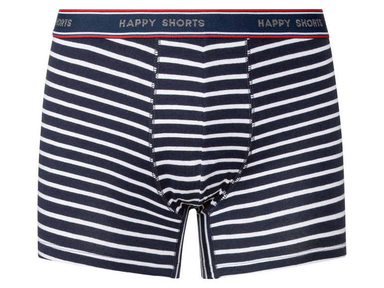 Gehe zu Vollbildansicht: Happy Shorts Herren Boxershorts, 2 Stück, mit weichem Bündchen - Bild 6
