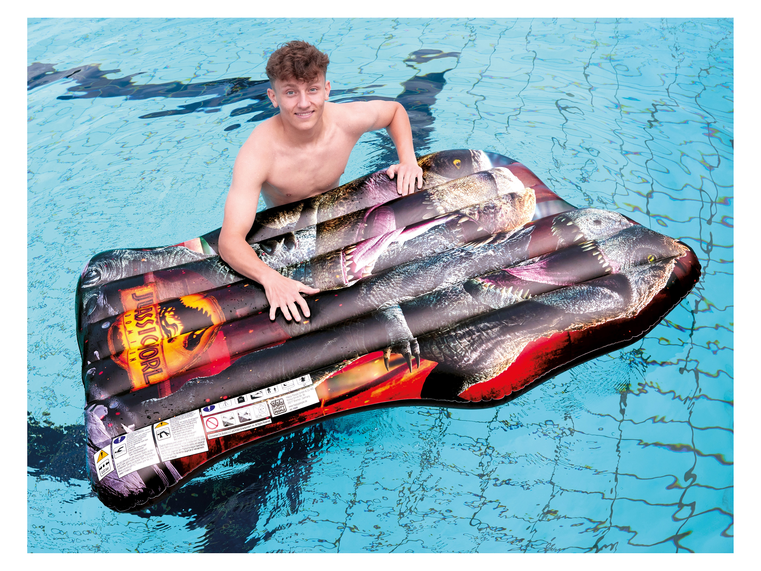 Thumbnail - Jurassic World Floater, XXL Luftmatratze, 170 x 105 cm