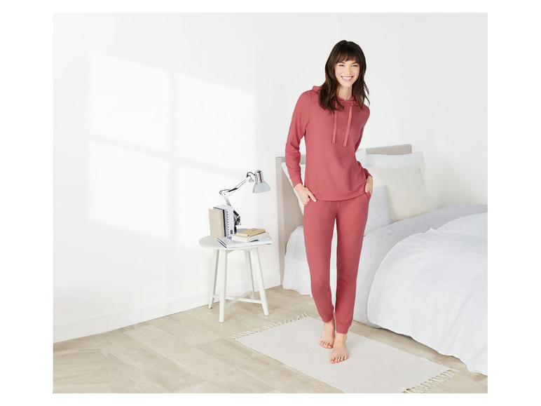 Gehe zu Vollbildansicht: esmara&reg; Damen Hausanzug, 2-teilig, mit B&uuml;ndchen - Bild 10