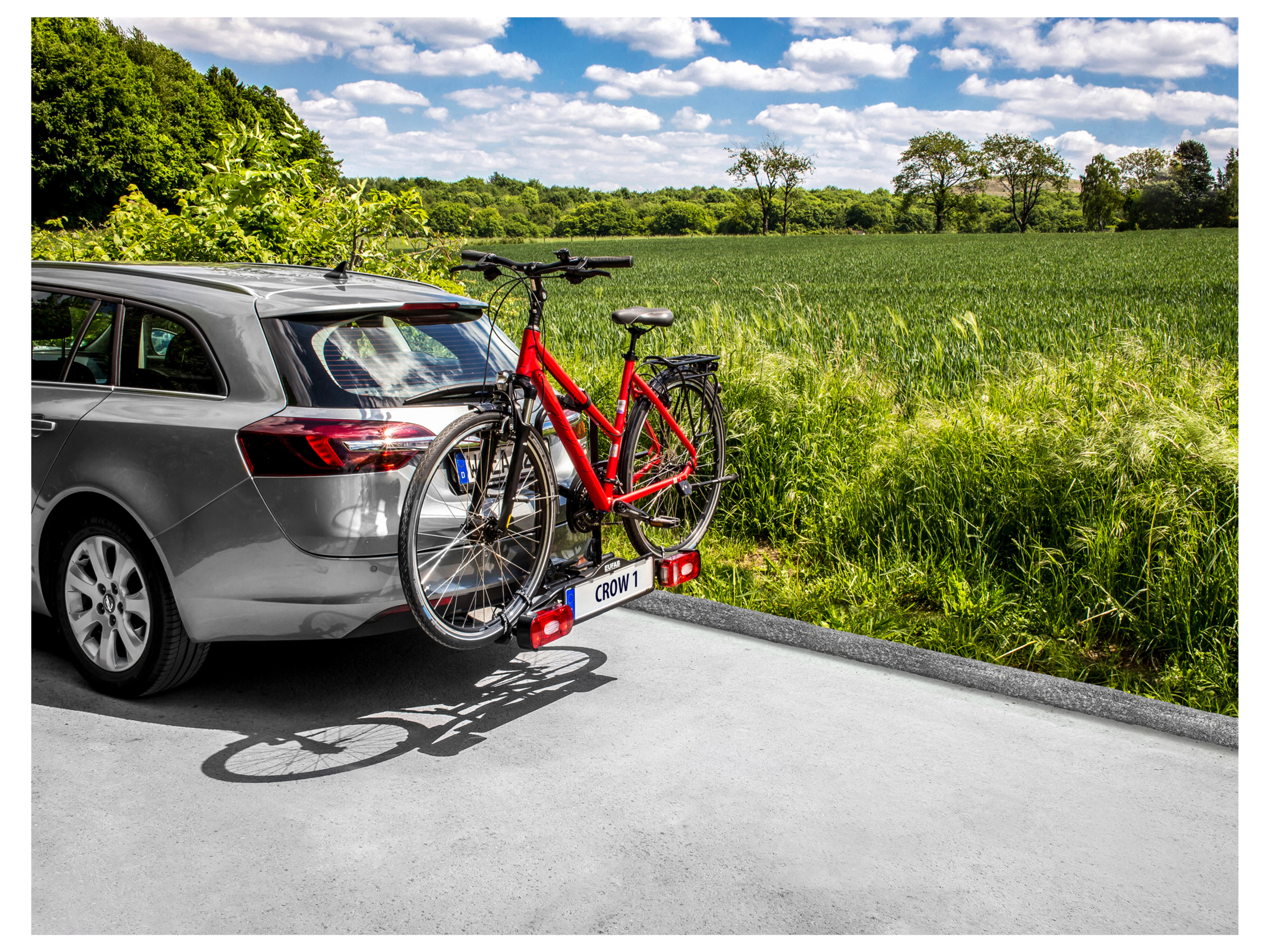 Thumbnail - EUFAB Fahrradträger CROW 1, 1 Fahrrad