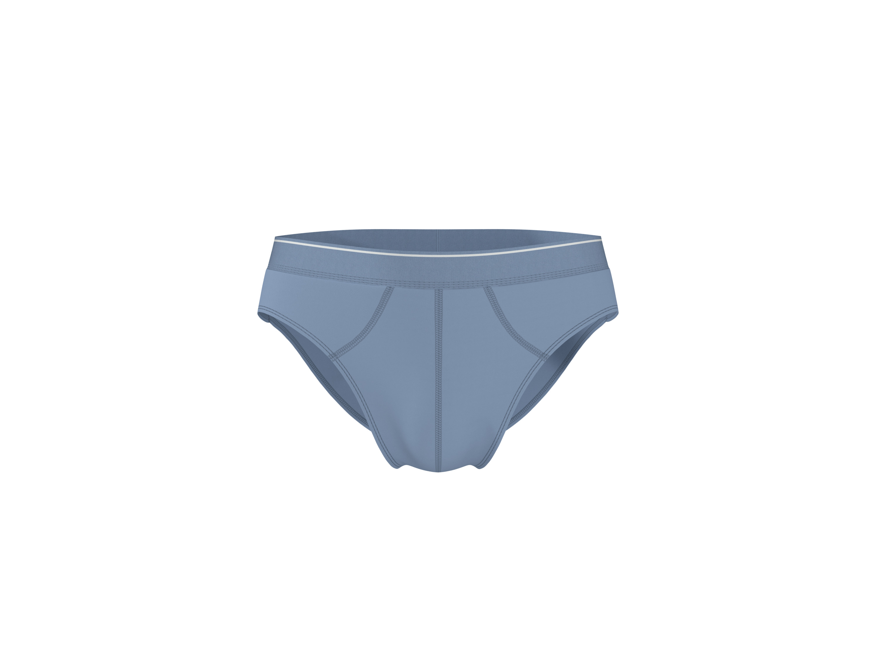 Thumbnail - esmara Men Herren Slip 3 Paar (navy/dunkelblau/hellblau, 5/M)