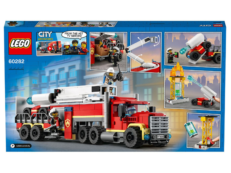 Gehe zu Vollbildansicht: LEGO® City 60282 »Mobile Feuerwehreinsatzzentrale« - Bild 10