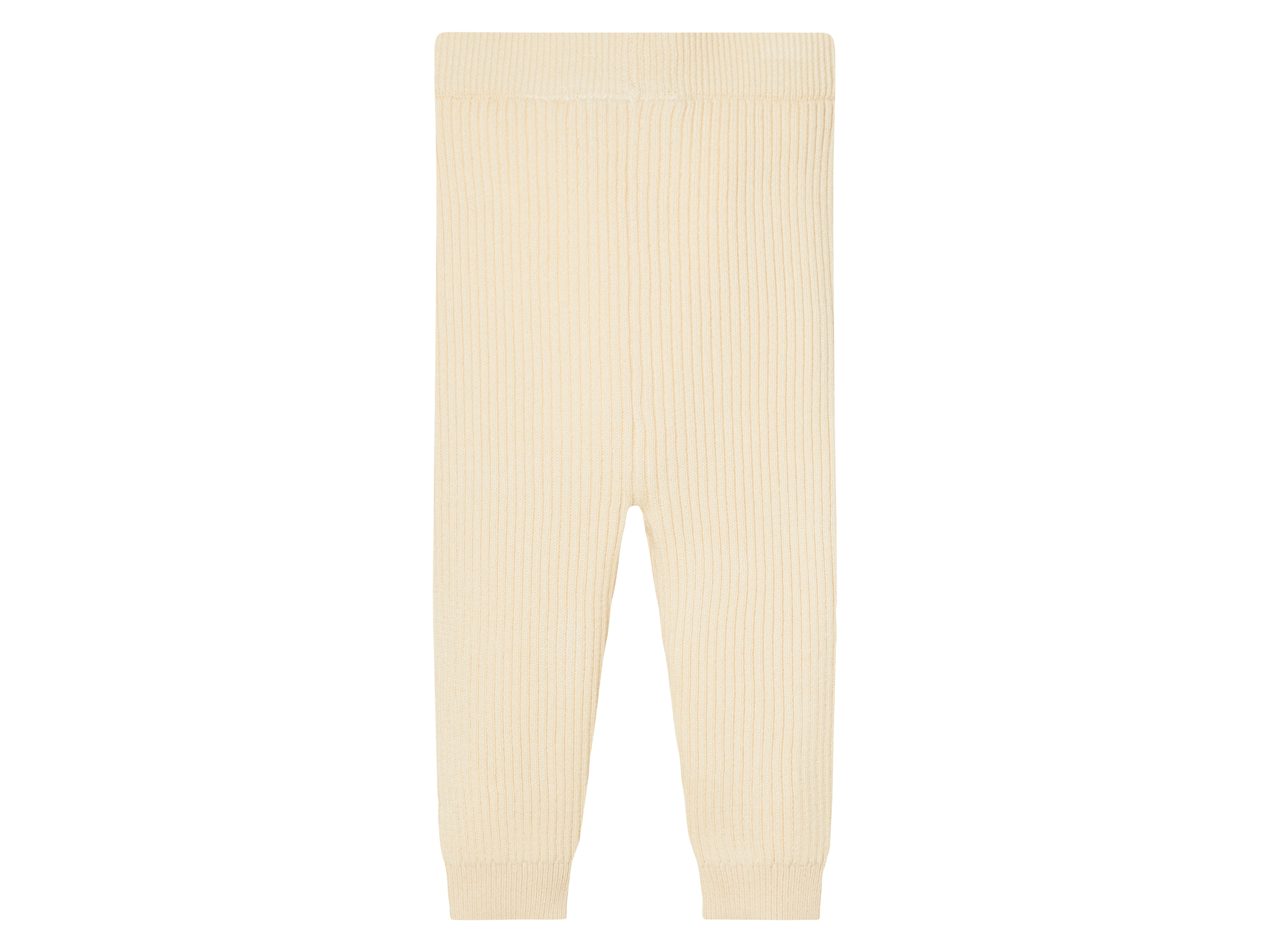 Thumbnail - lupilu® Baby Strickhose, reine Bio-Baumwolle (Beige, 50/56)