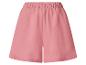Rosa Damenshorts mit elastischem Bund