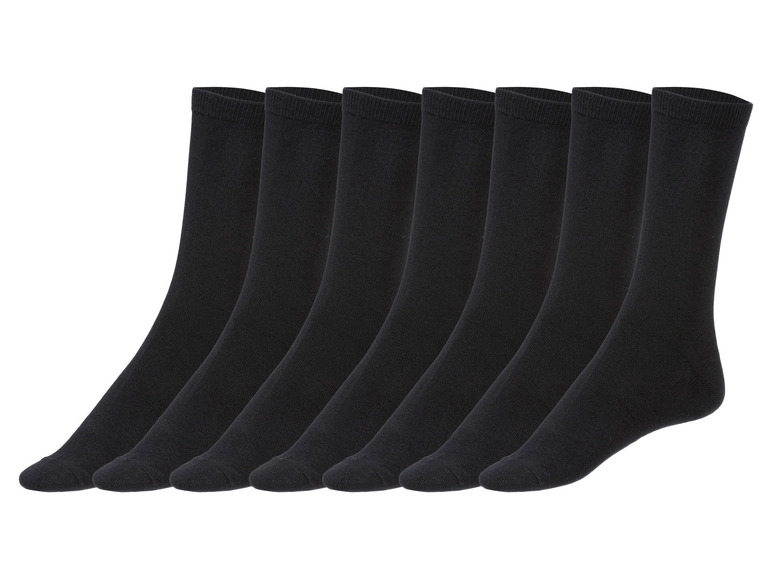 Gehe zu Vollbildansicht: Esmara Loungewear Damen Socken, 7 Paar, mit hohem Bio-Baumwollanteil - Bild 10