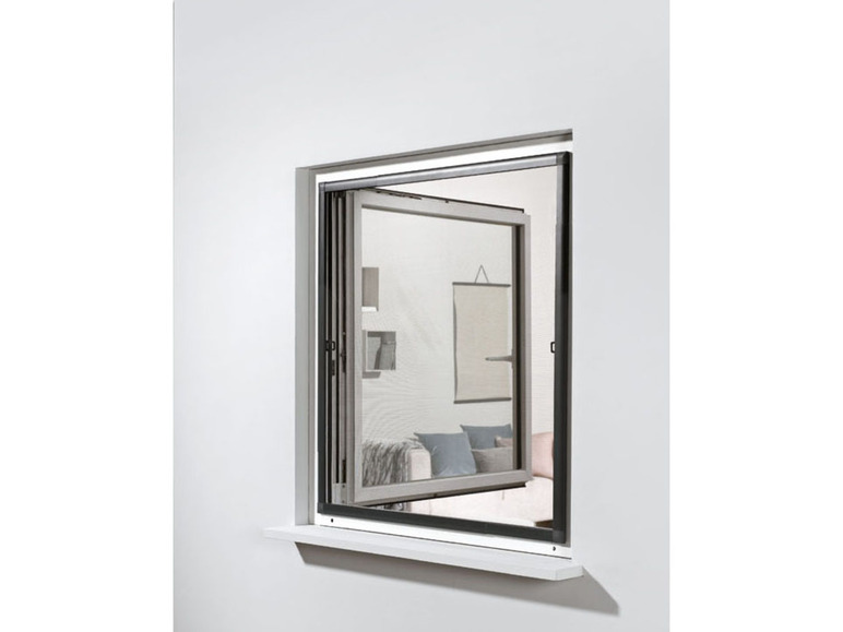 Gehe zu Vollbildansicht: Livarno Home Fenster-Insektenschutz, teleskopierbar, 120 x 140 cm - Bild 3