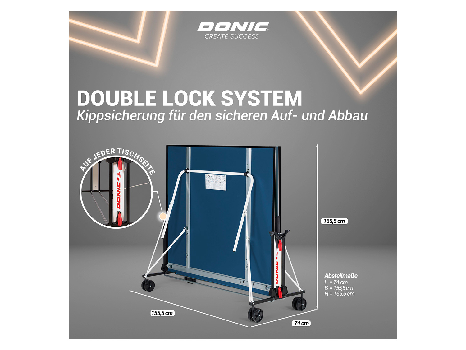 Thumbnail - DONIC Tischtennisplatte Indoor Fun