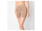 Beige nahtlose Shape-Shorts.