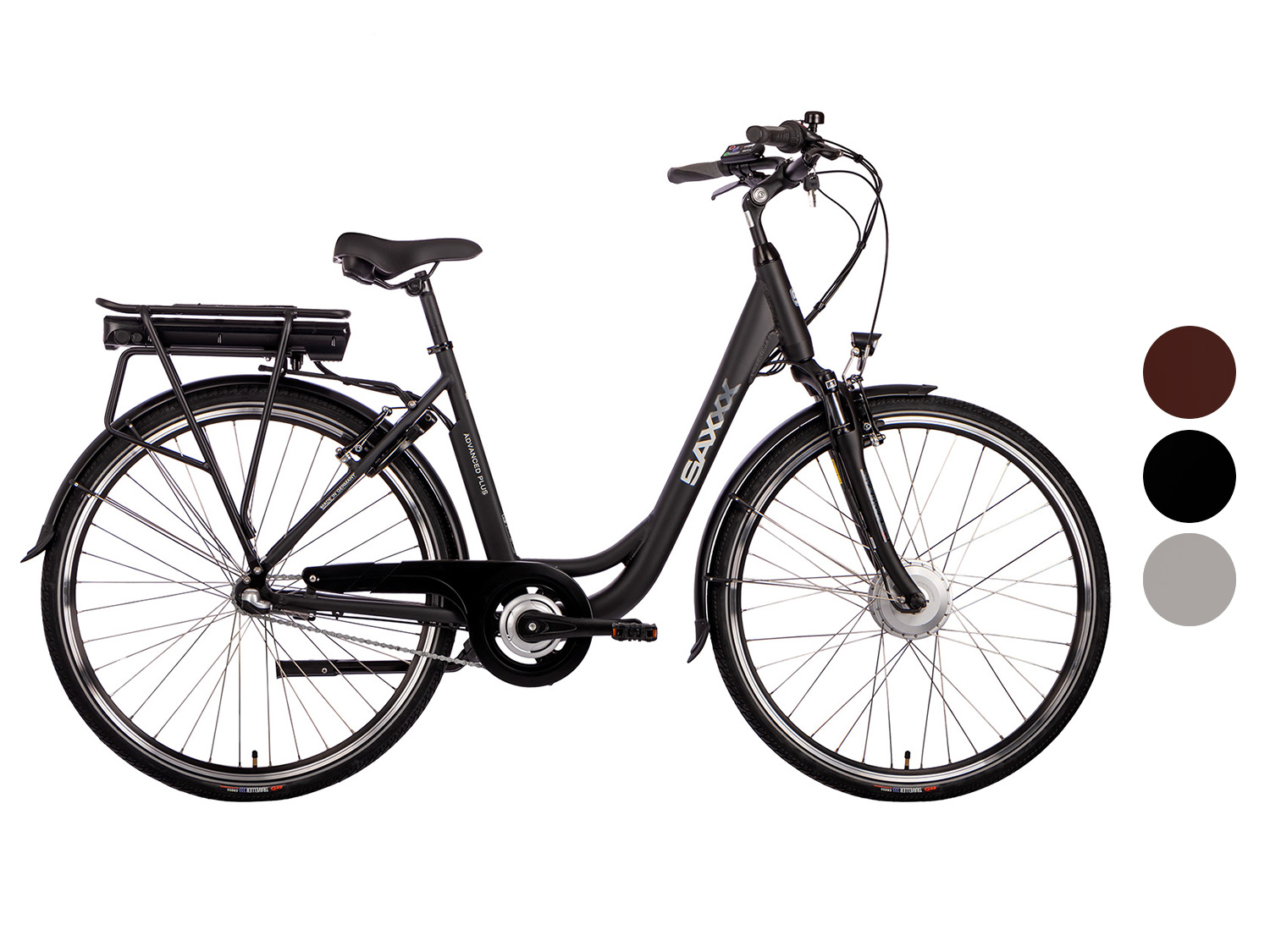 SAXXX E-Bike Cityrad »Advanced Plus«, 28 Zoll