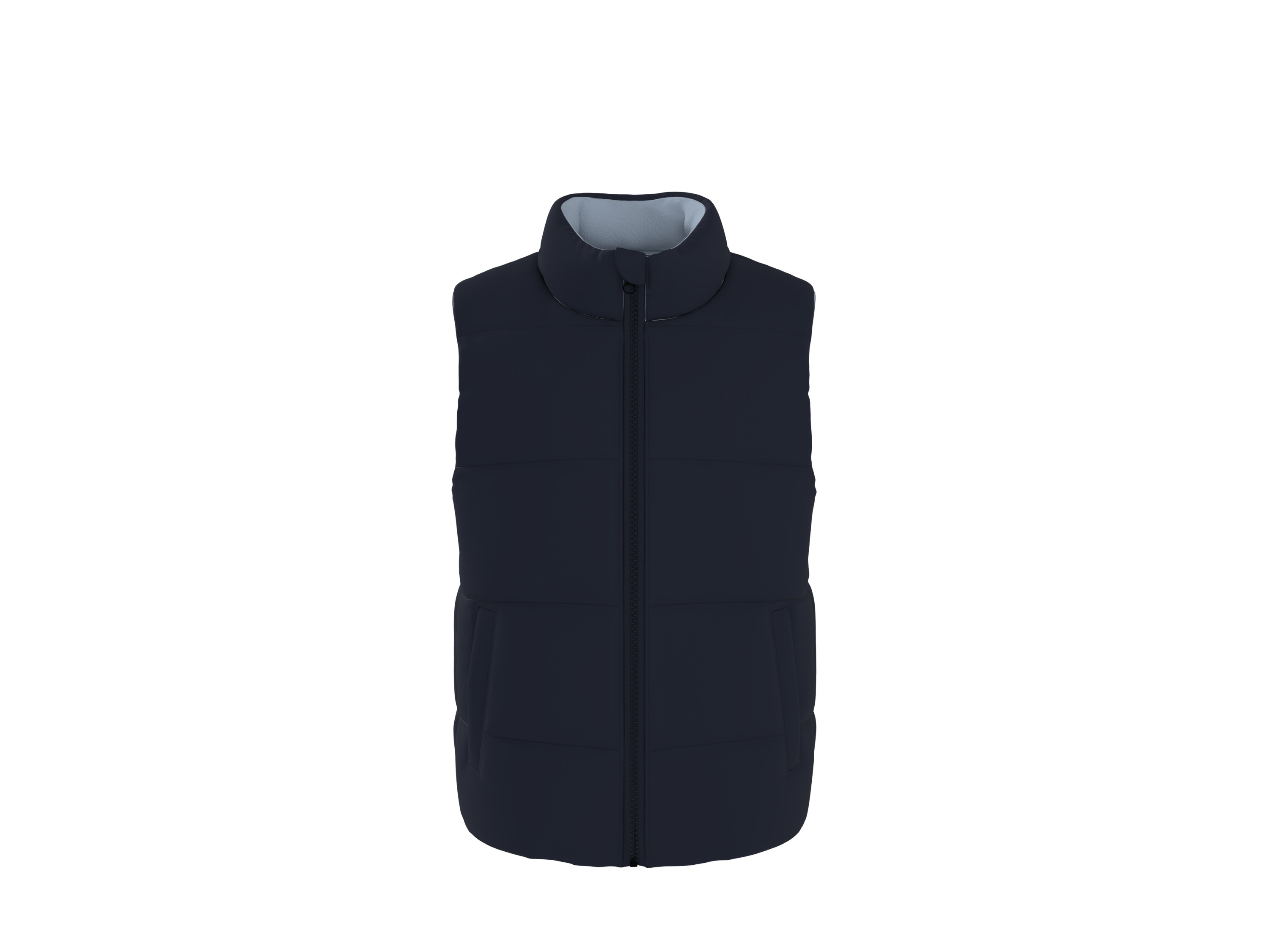 LUPILU® Kleinkinder Wende-Steppweste (navy/hellblau, 98/104)