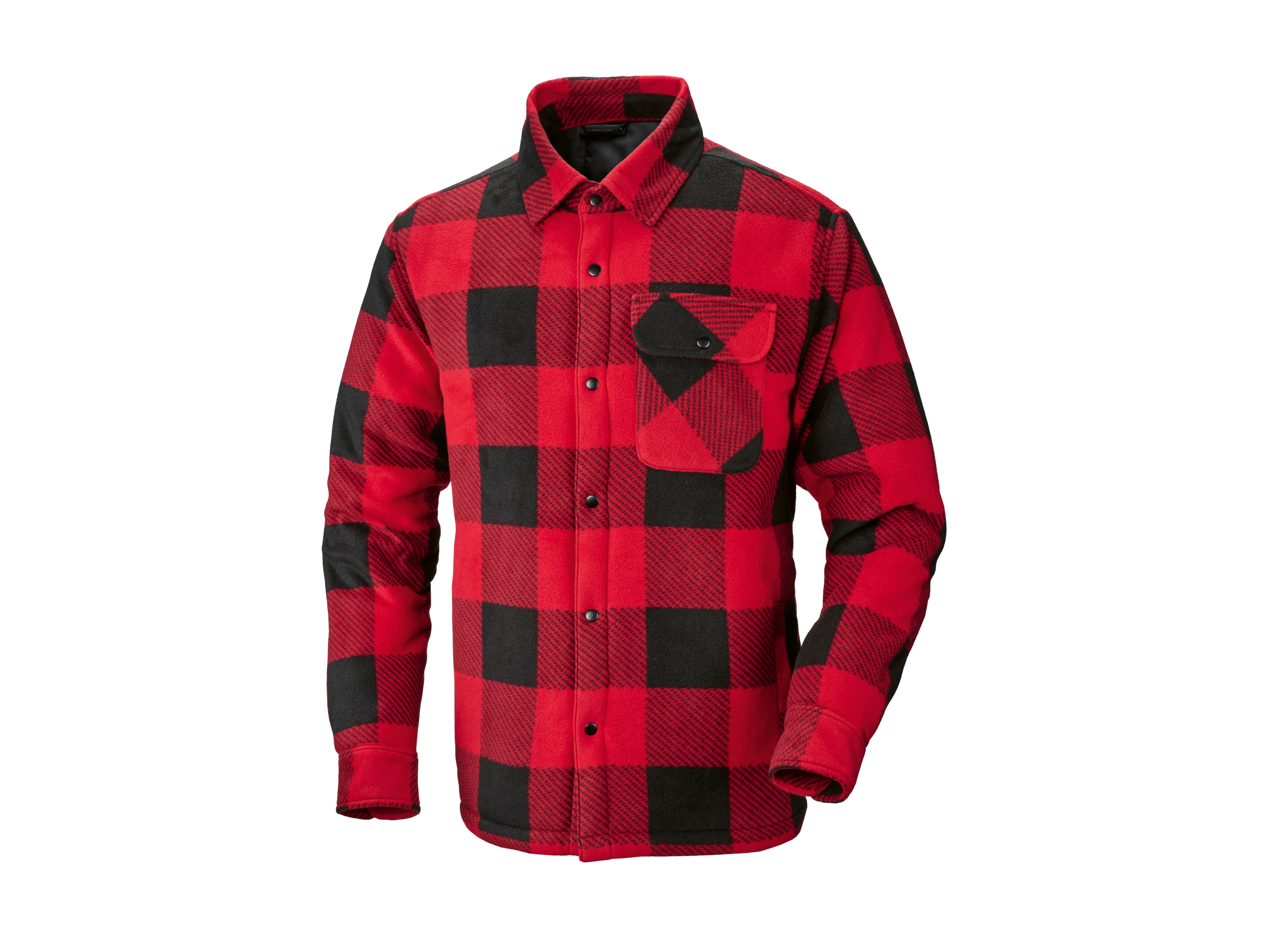 PARKSIDE® Herren Overshirt (Rot, XXL (60/62))