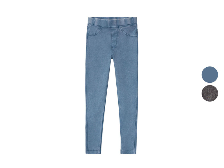 Dunkelblaue Skinny Jeans für Mädchen.