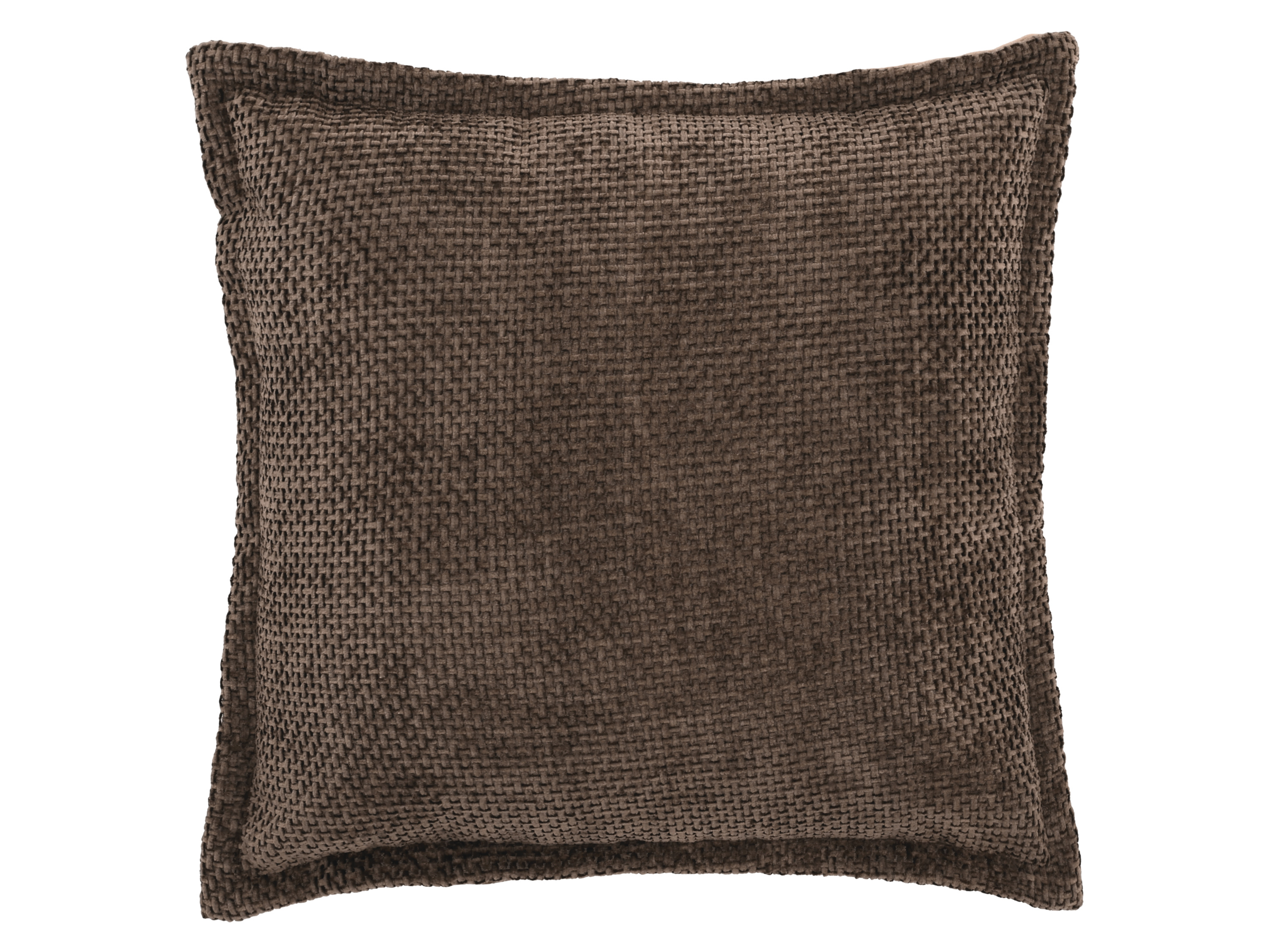 LIVARNO® Dekokissen, 45 x 45 cm (Struktur braun)""