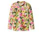 Kinder-Langarm-Rashguard mit lebhaftem tropischem Blumenmuster