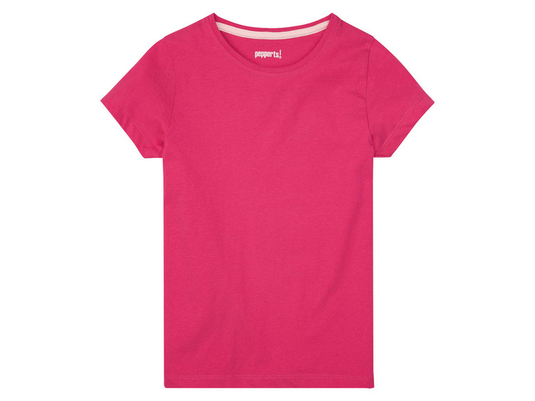 Gehe zu Vollbildansicht: pepperts Mädchen T-Shirts, 3 Stück, mit Rundhalsausschnitt - Bild 3