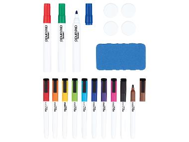 CRELANDO® Whiteboard-Set / Whiteboard Stifte-Set