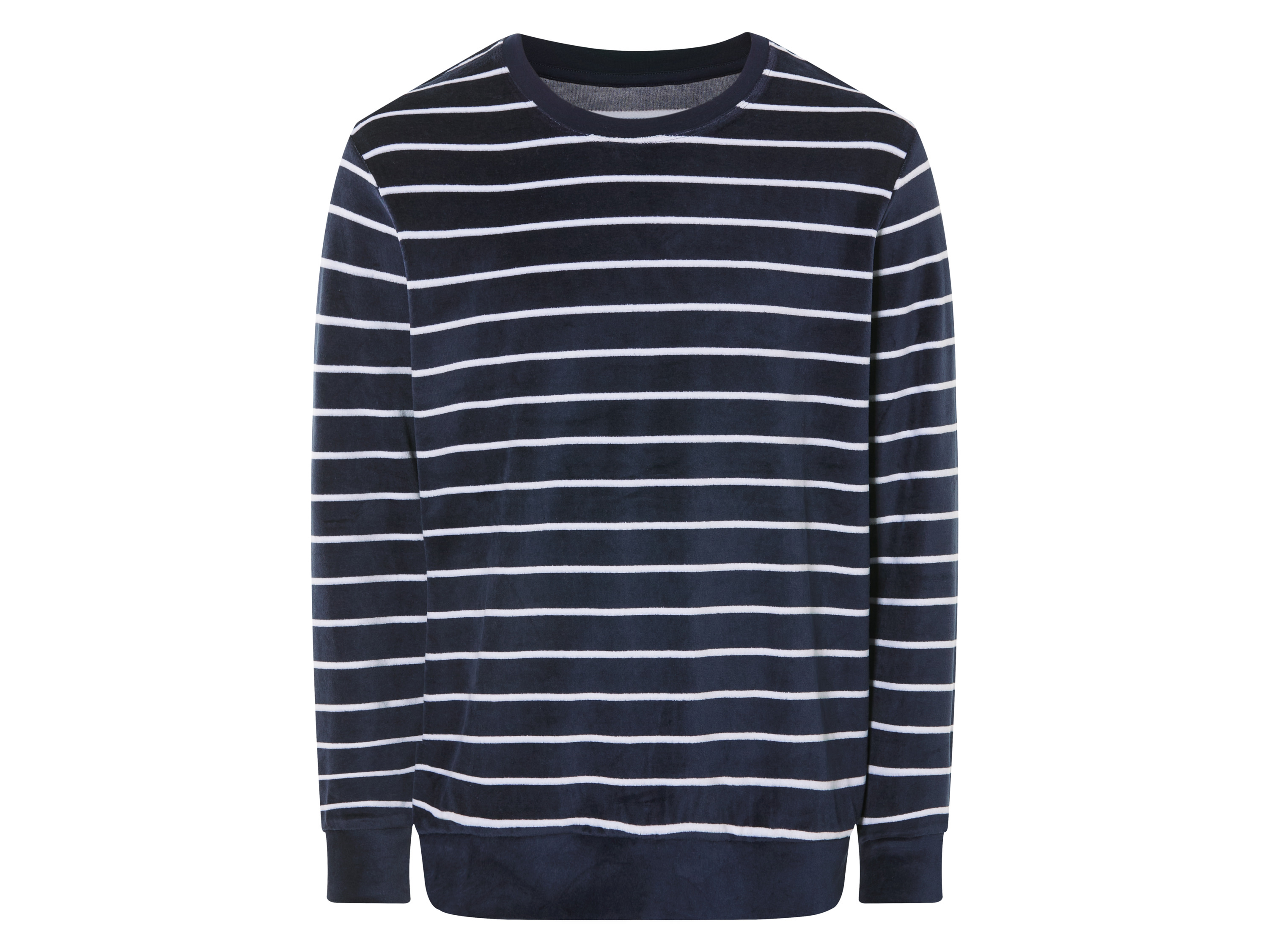 Thumbnail - LIVERGY® Herren Pyjama (M(48/50), Streifen navy)