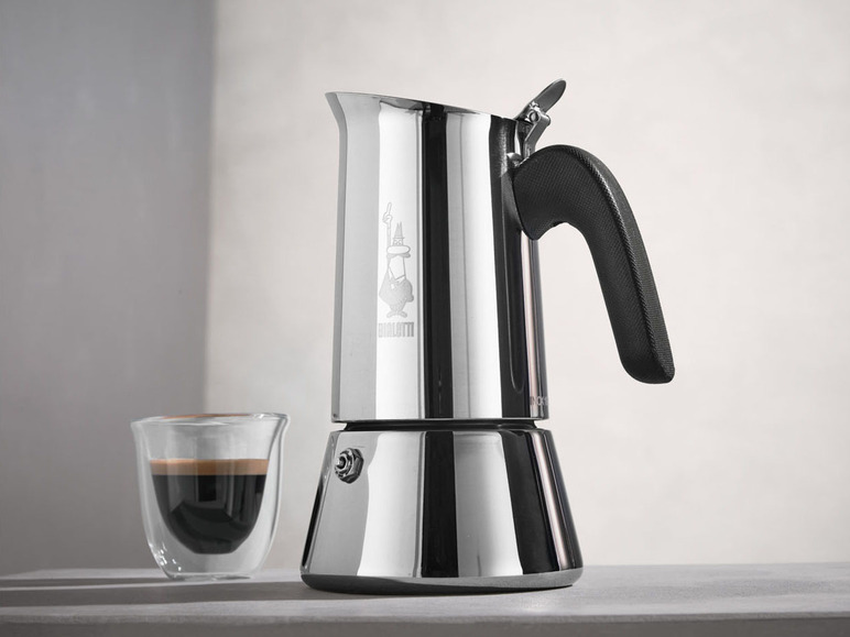 Gehe zu Vollbildansicht: BIALETTI Espressokocher Kaffeemaschine Venus, aus Edelstahl, für 6 Tassen - Bild 2