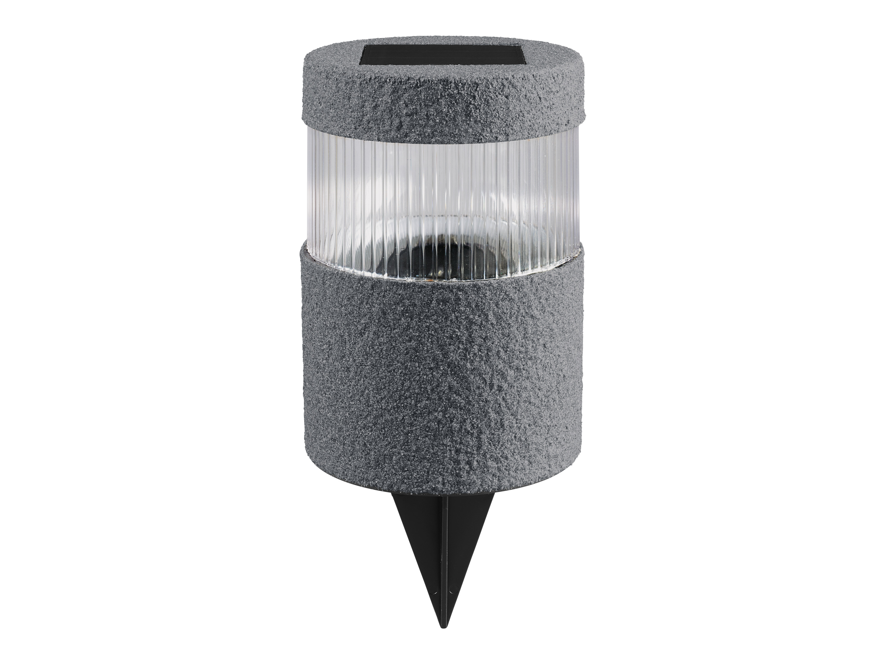 LIVARNO® LED-Solarleuchte (Rund, anthrazit)