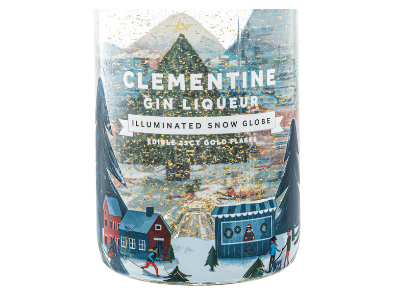 Gehe zu Vollbildansicht: Clementine Snow Globe Gin Liqueur 20% Vol - Bild 2