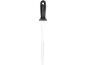 Keramischer Wetzstahl mit schwarzem Griff und weißem Stab.