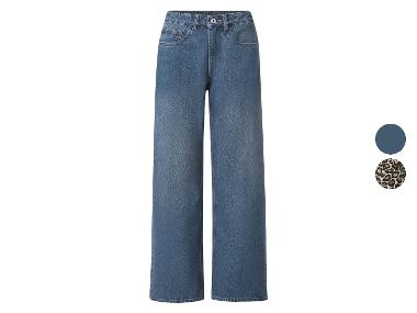 esmara® Damen Jeans, Wide Leg, normale Leibhöhe