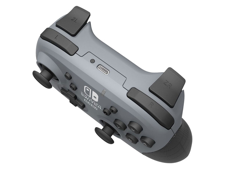 Gehe zu Vollbildansicht: HORI Wireless Nintendo Switch Controller-grau (inkl.USB-C Kabel) - Bild 2