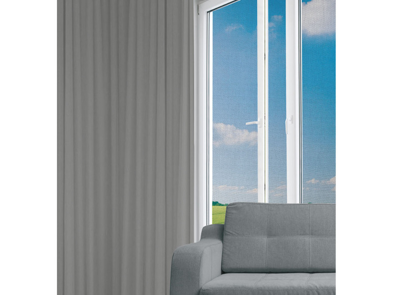 Gehe zu Vollbildansicht: Livarno Home Fenster Fliegengitter 130 x 150 cm im 2er Set / bodentief 130 x 220 cm - Bild 3