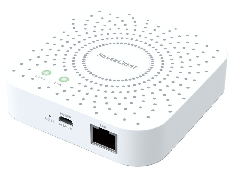 SILVERCREST® Zigbee LED-Band Smart Home Gateway Starter Set, + + 3 Zwischenstecker