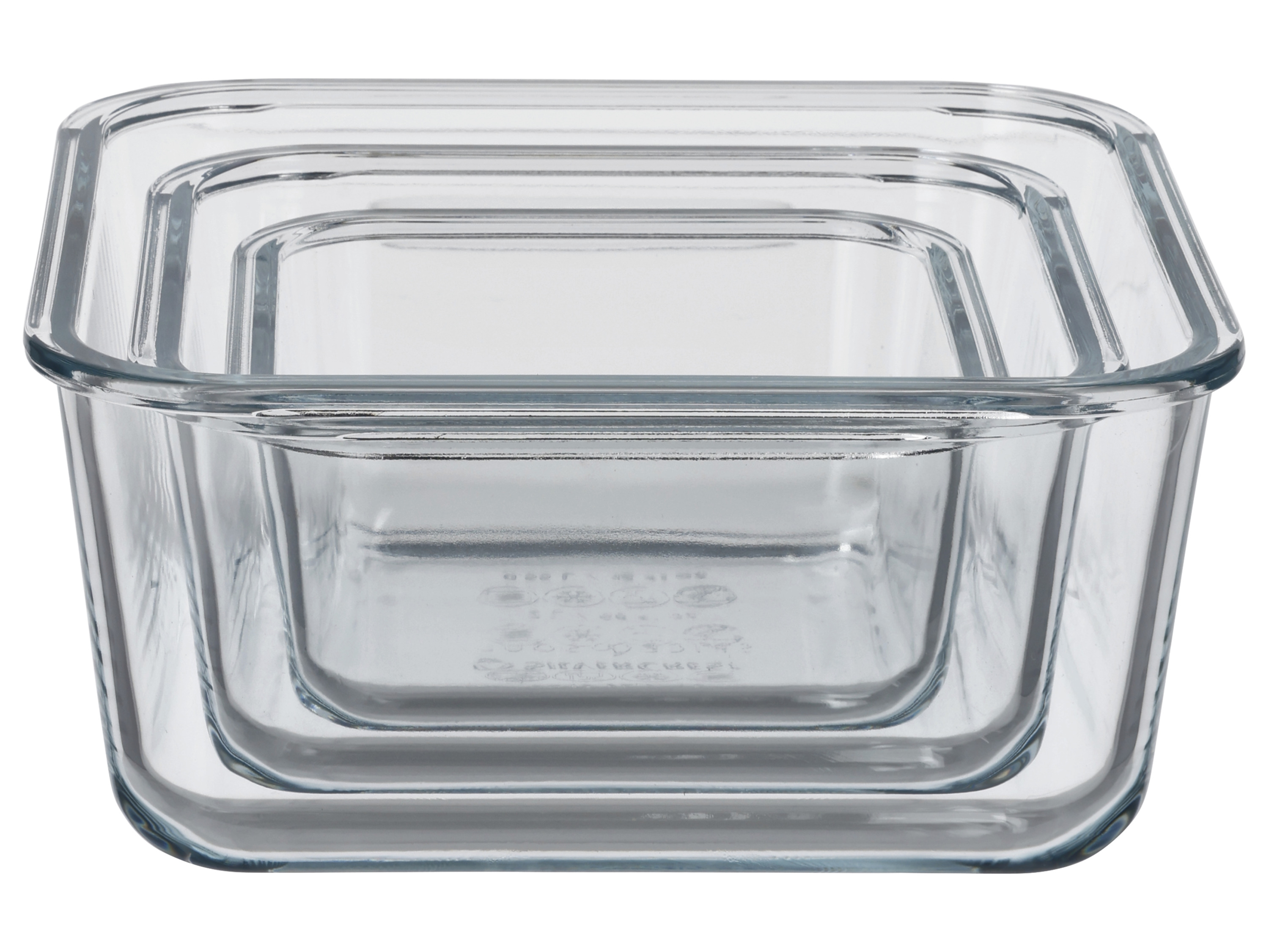 Thumbnail - SILVERCREST® Frischhaltedosen-Set, 3 Stück (Quadratisch)