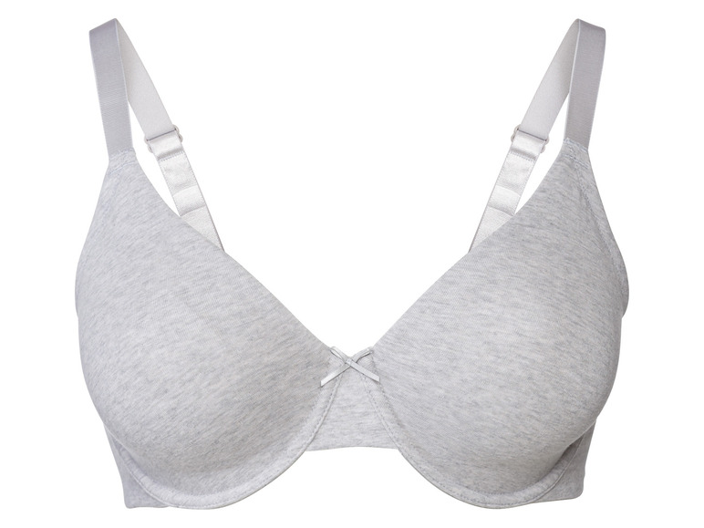 Gehe zu Vollbildansicht: esmara® Damen Bügel-BHs, 2 Stück, mit gemouldeten Cups - Bild 4