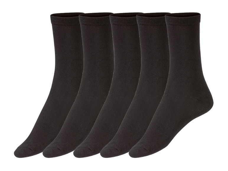 Gehe zu Vollbildansicht: esmara Damen Socken, 5 Paar, mit hohem Baumwollanteil - Bild 8