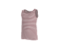 Damen-Tanktop gestreift in Rosa und Weiß.
