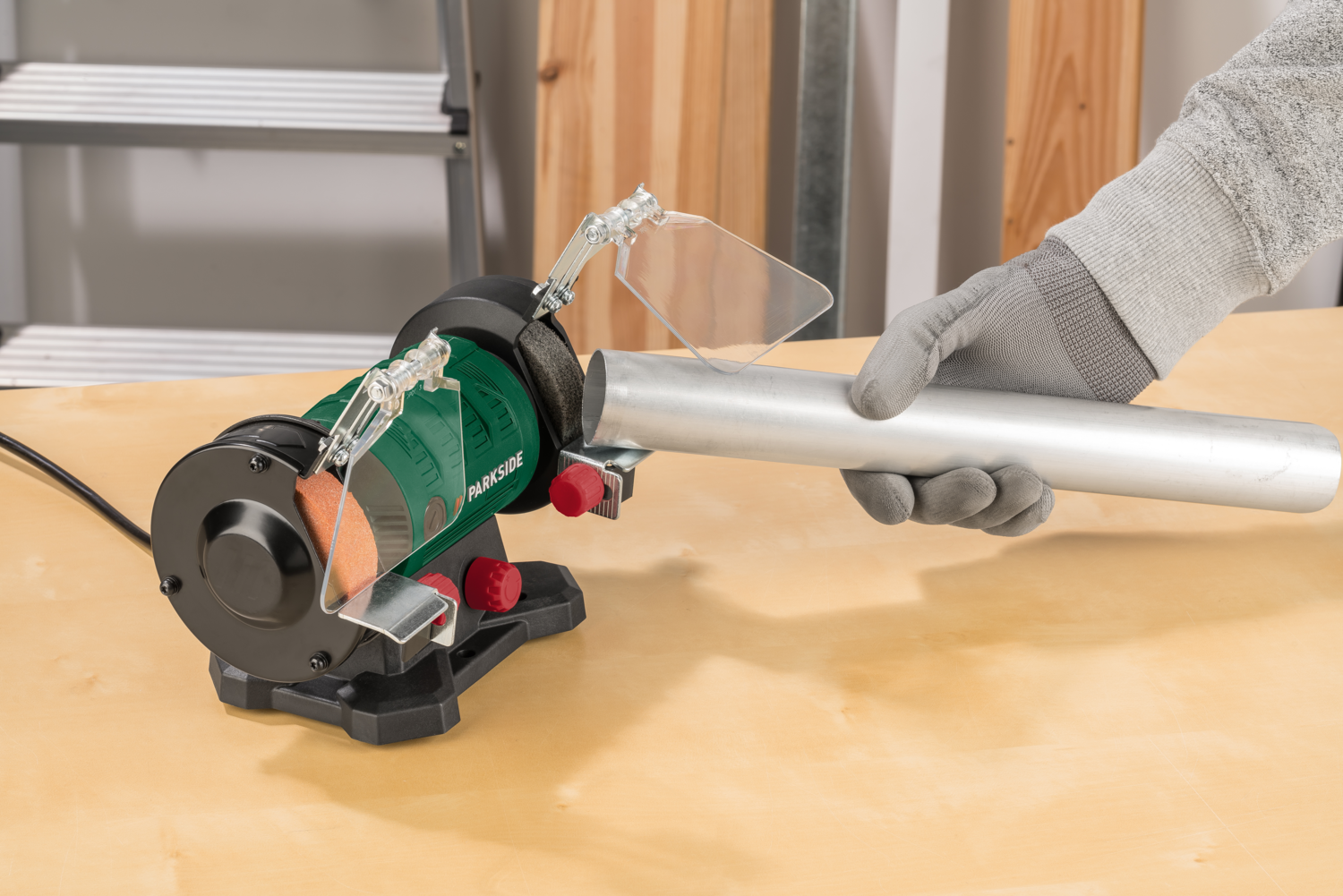 PARKSIDE® Doppelschleifer mit flexibler Welle »PDFW 120 B3«, mit 103-teiligem Zubehör-Set – Bild 3 von 4