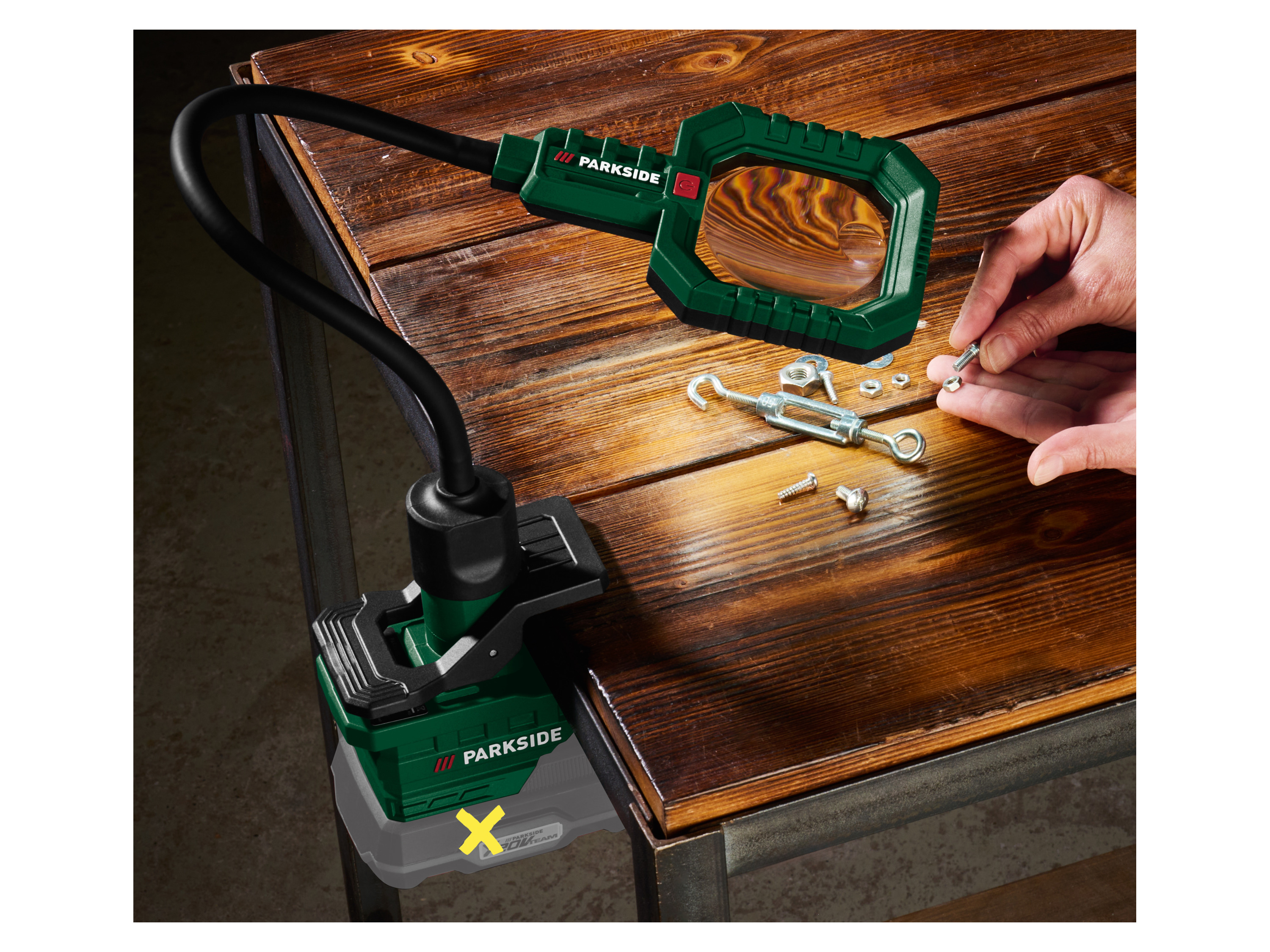 PARKSIDE® PLSSA 20-Li A1 (ohne Akku und Ladegerät) (Schwanenhalslupe) – Bild 3 von 4