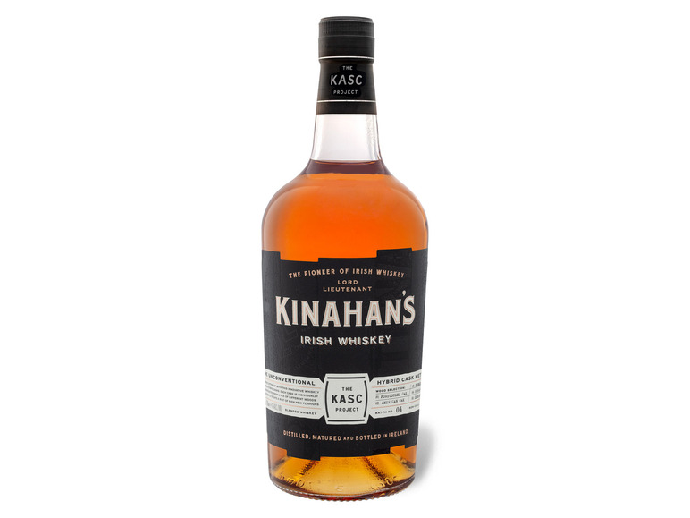 Gehe zu Vollbildansicht: Kinahan's Kasc Project Irish Whiskey 43% Vol - Bild 1