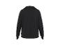 Schwarzes Sweatshirt mit Kragen, Rückansicht