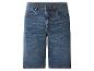Blaue Jeans-Shorts für Herren im geraden Schnitt
