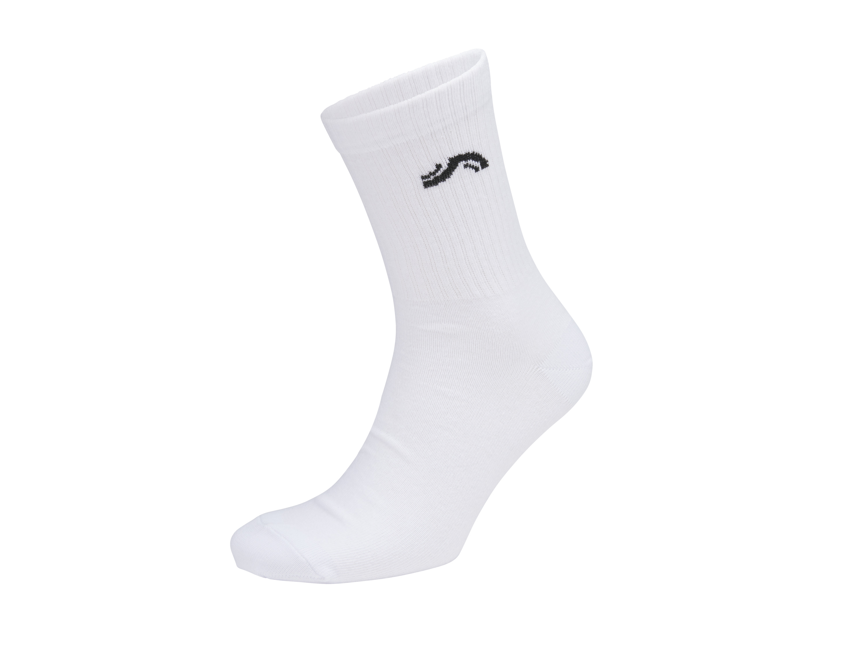 Thumbnail - CRIVIT Tennissocken Sport 3 Paar (Weiß/schwarz, 35/38)