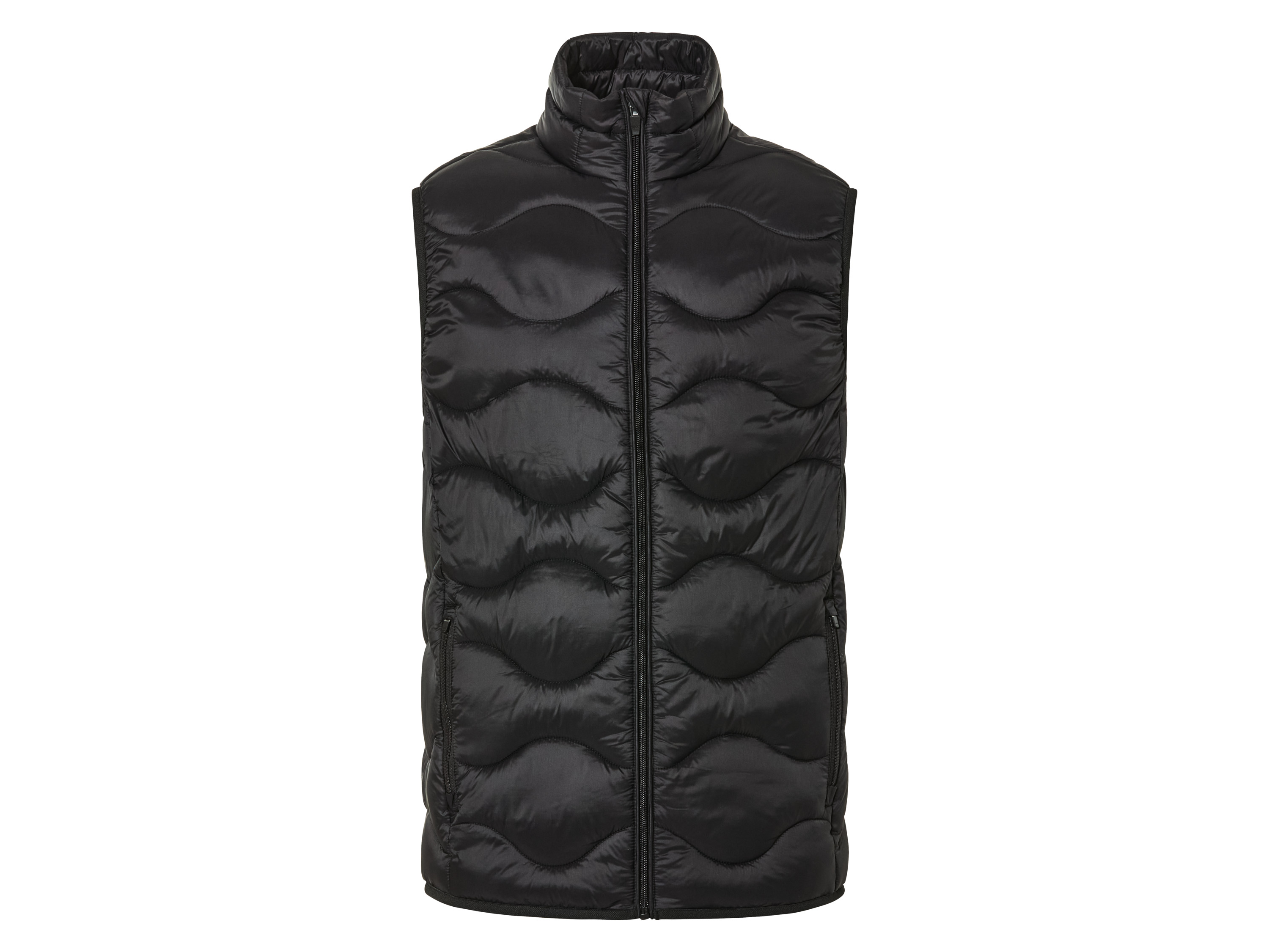 LIVERGY® Herren Weste Lightweight (Black, XXL(60/62))““ | wasserabweisendes Obermaterial, windabweisend, ultraleicht und warm, durchgehender Reißverschluss mit Kinnschutz, seitliche Reißverschlusstaschen Schnitt: – Kragenform: Stehkragen Material: Obermaterial: Polyamid Futter: Polyester Wattierung: Polyester recycelt Pflegehinweis: waschen bei max. 40 °C Pflegeleicht nicht bleichen schonende Trocknung im Wäschetrockner bei max. 60 °C nicht bügeln nicht trockenreinigen Größe: M 48/50 – XXL 60/62 Meine Lidl-Größe – so einfach gehts Einfach den Lidl-Größenrechner besuchen. Für deine Personengruppe und Produktgruppe die gemessenen Körpermaße eintragen und dann den Berechnen-Button betätigen. Schon wird dir deine Größe angezeigt. Oeko-Tex® Standard 100 Geprüft auf Schadstoffe Zertifizierungsnummer: 19.Hcn.86404 Hohenstein Htti Standard 100 by Oeko-Tex® ist die weltweit bekannteste, unabhängige Zertifizierung schadstoffgeprüfter Textil- und Lederprodukte aller Art – vom Garn und den Stoffen bis hin zum gebrauchsfertigen Artikel. Das Label bestätigt
