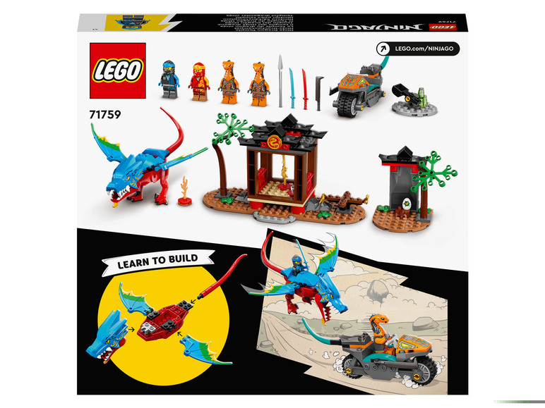 Gehe zu Vollbildansicht: LEGO® NINJAGO 71759 »Drachentempel« - Bild 8