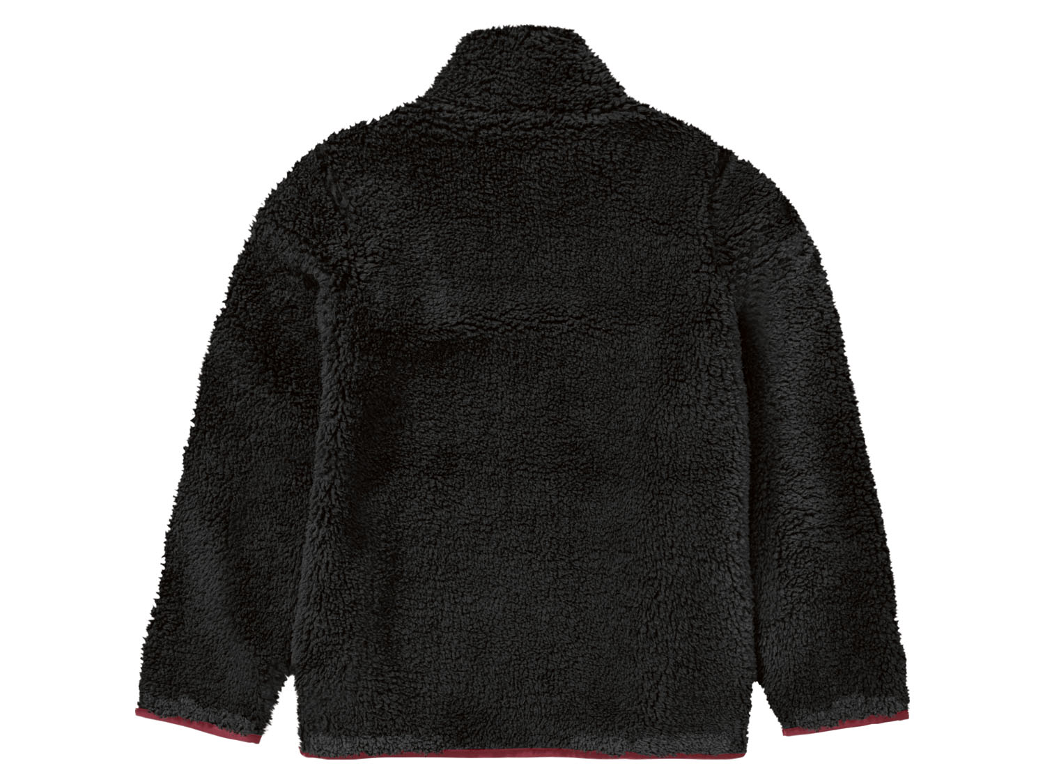 Thumbnail - pepperts!® Kinder Jungen Jacke Lammfellimitat (Schwarz, 158/164)
