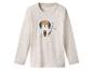 Langarmshirt für Jungen mit Hundeaufdruck.