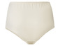Weiße Unterhose mit glattem Finish.