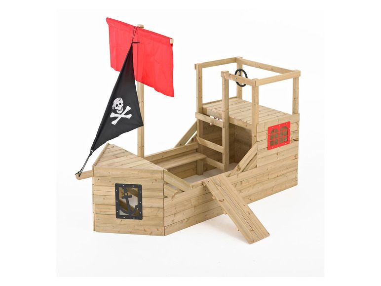 Piratenschiff Spielhaus »Galleon«, Steuerrad inklusive TP Toys